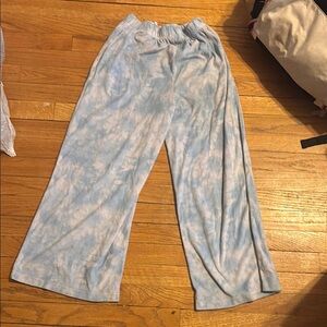 Blue Tie-Dye Lounge Pants